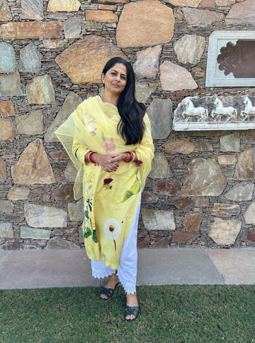 Ollie Kurta and Dupatta set