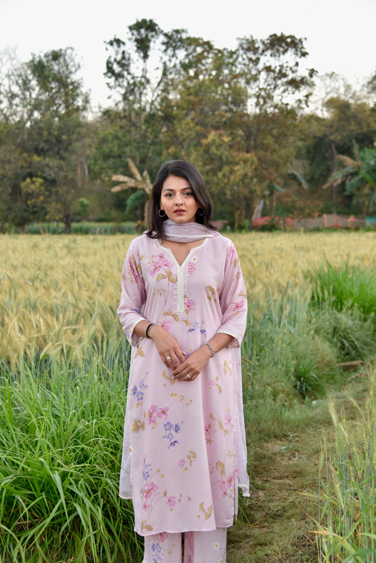 Siene Kurta and Dupatta