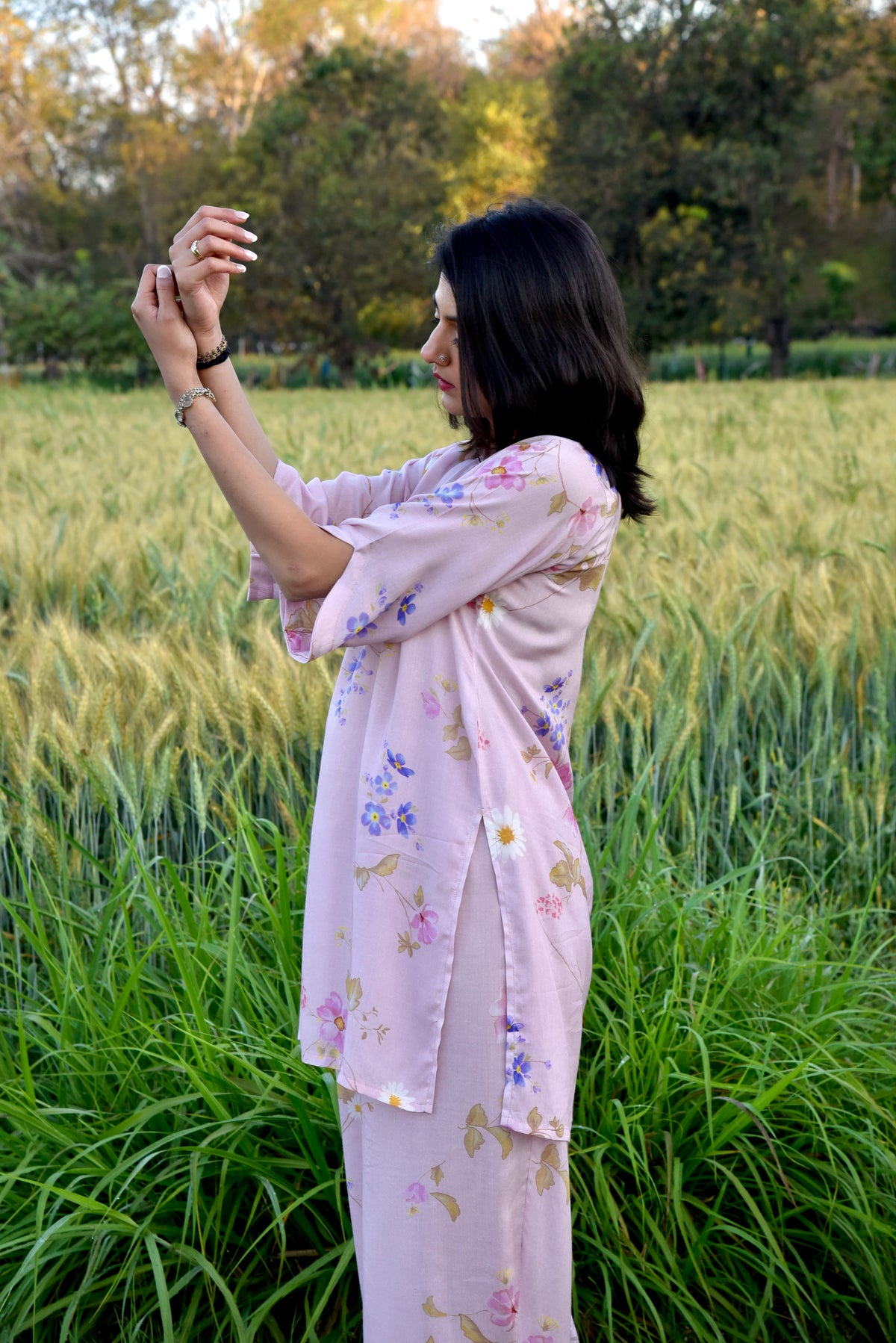 Liora Short Kurta Set