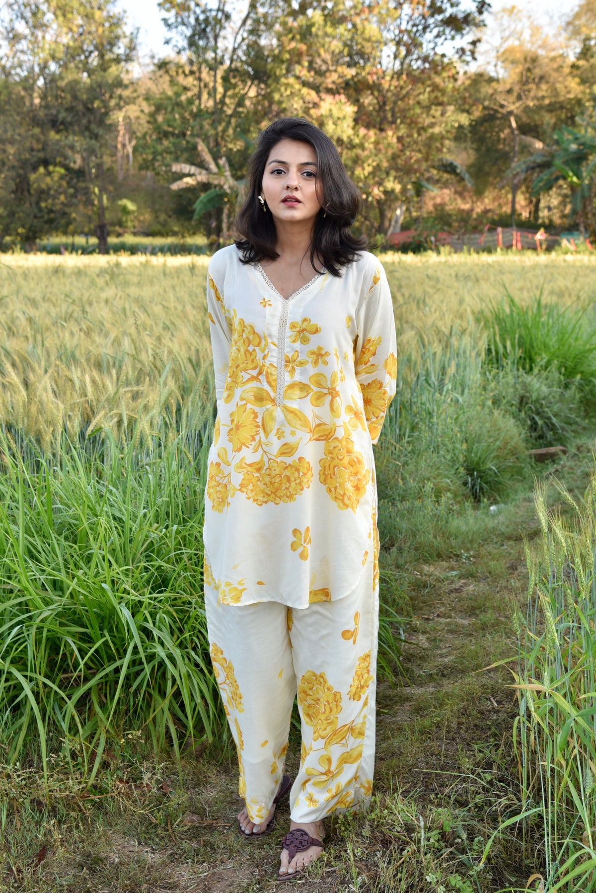 Primrose Short Kurta Set