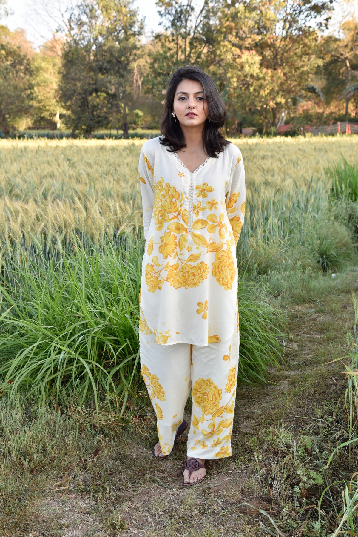 Primrose Short Kurta Set