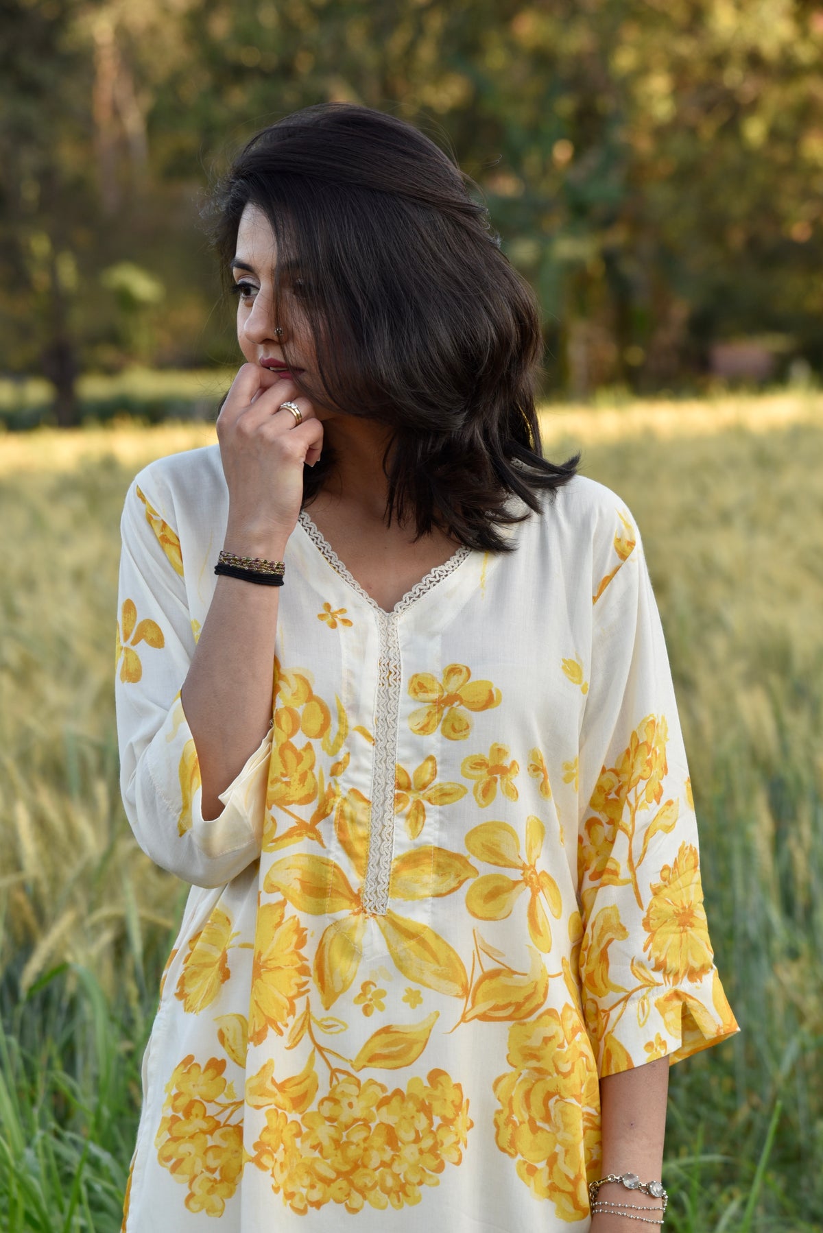 Primrose Short Kurta Set