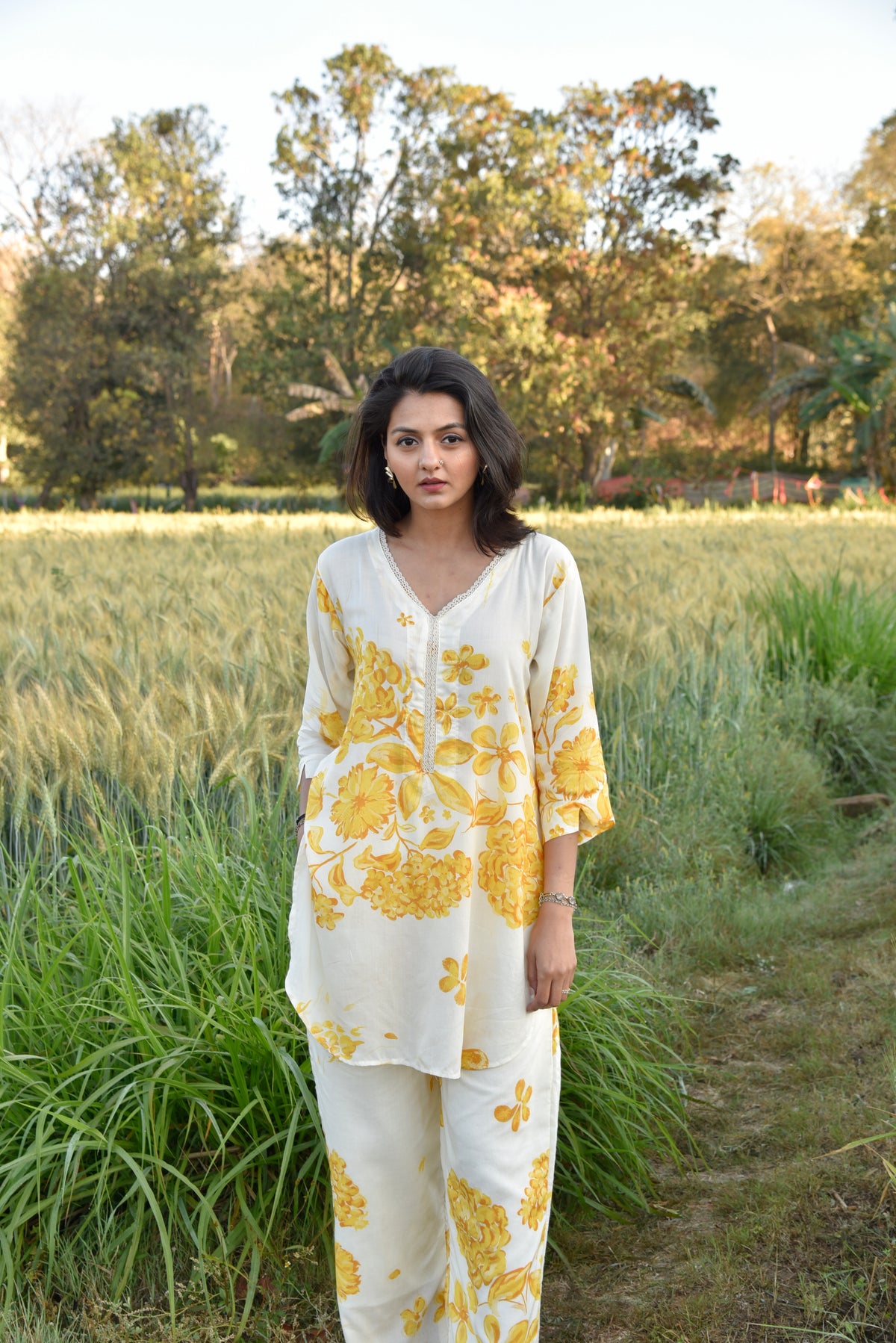 Primrose Short Kurta Set