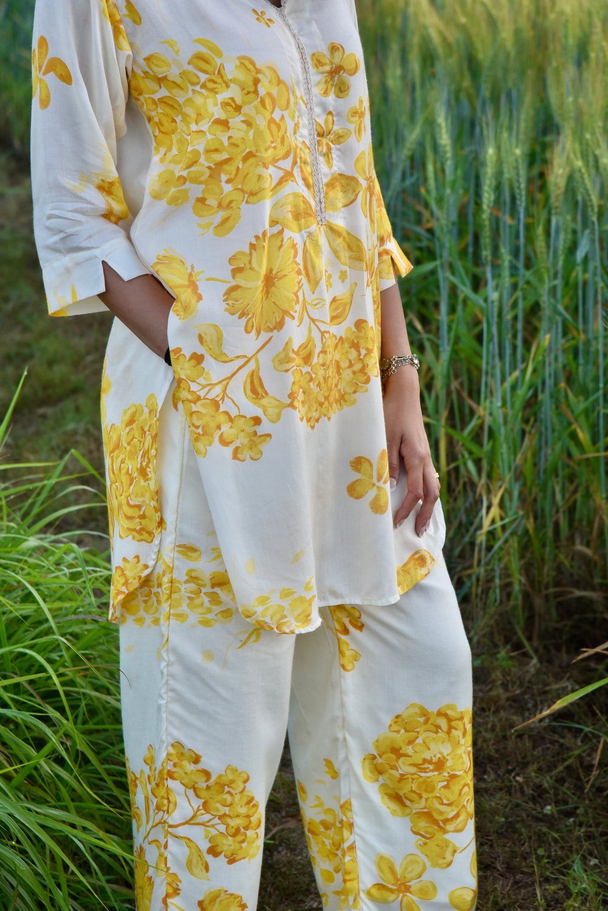 Primrose Short Kurta Set