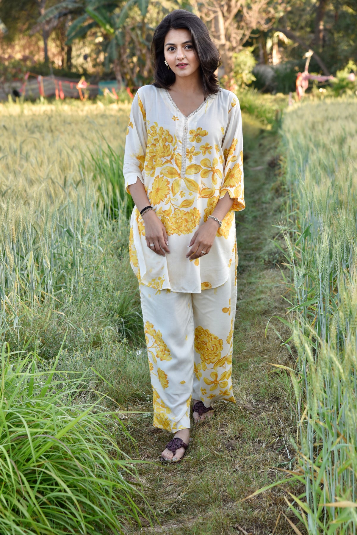 Primrose Short Kurta Set