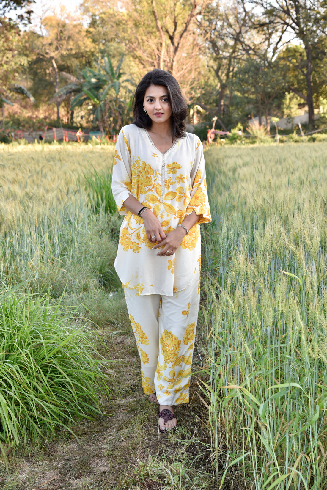 Primrose Short Kurta Set