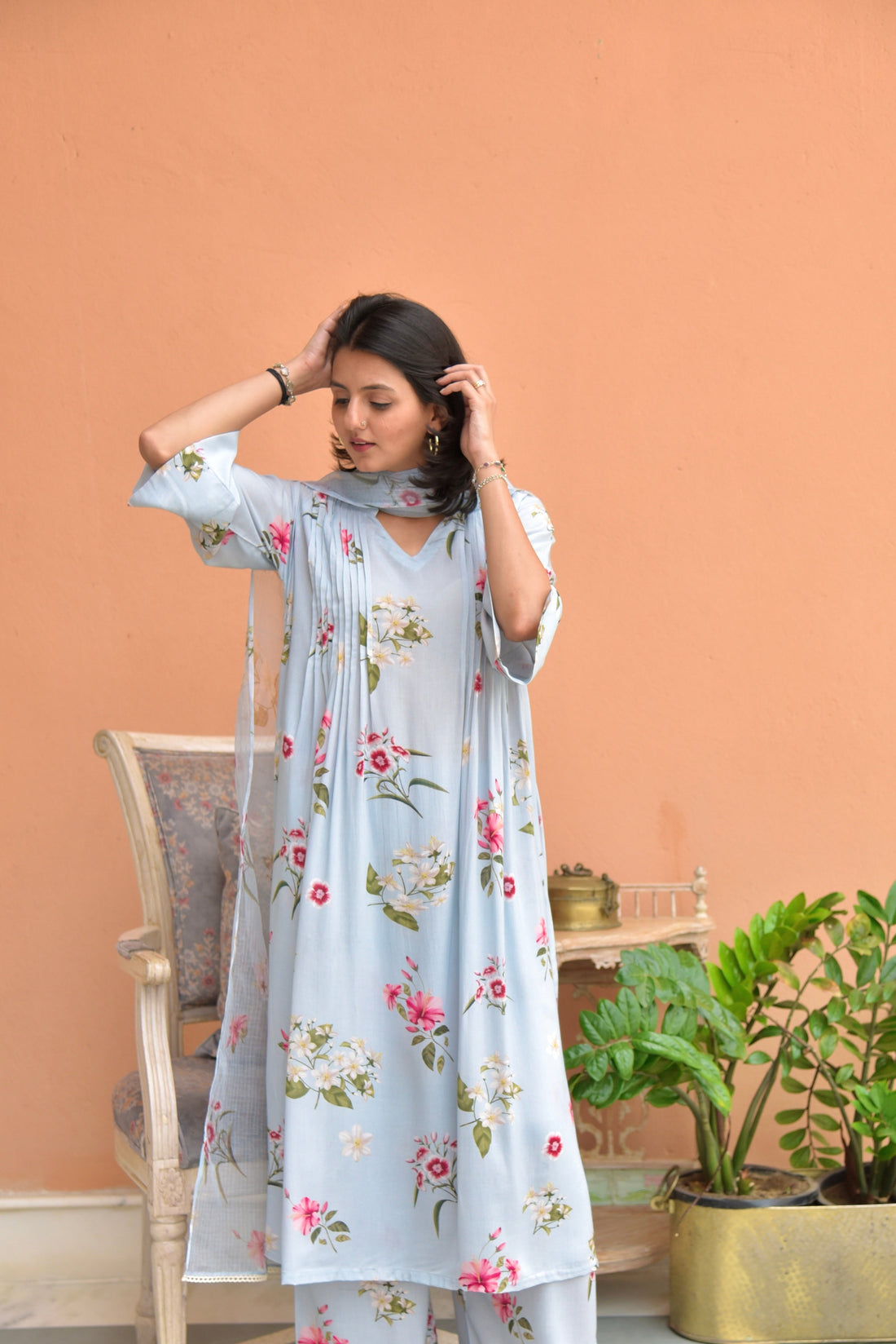 Nola Kurta And Dupatta