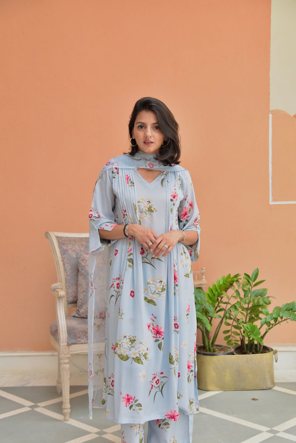 Nola Kurta And Dupatta