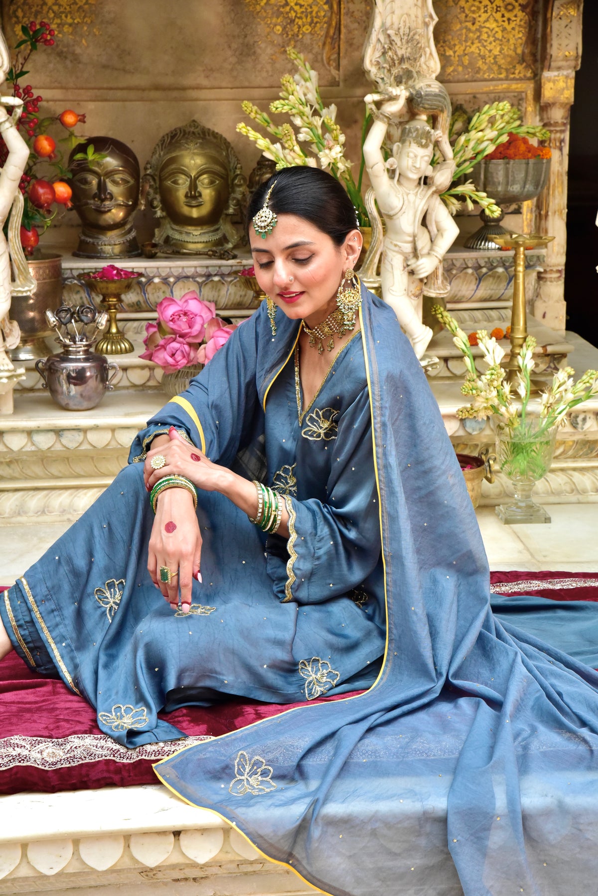 Neelambari Kurta set