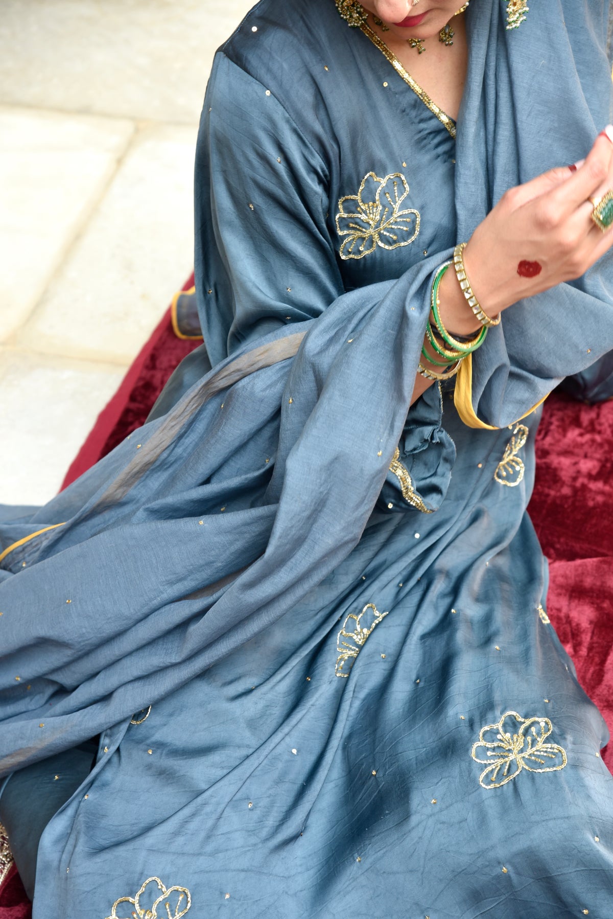 Neelambari Kurta set