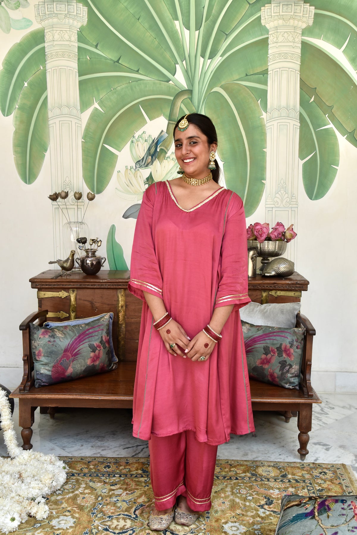 Gulnaar Kurta And Pajama set