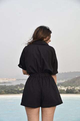 Gienah - Minimal and Chic Cotton Jumpsuit