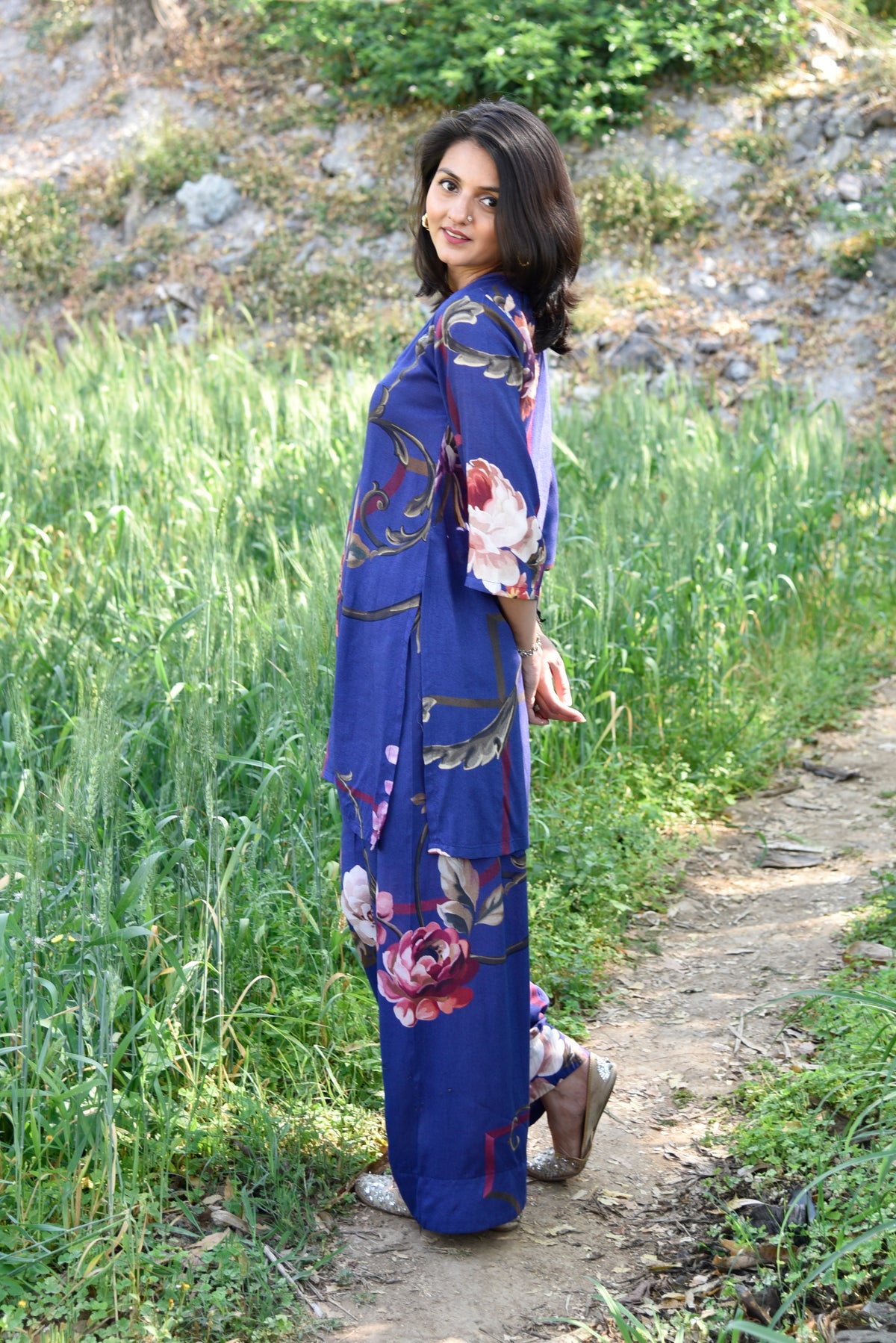 Kaia Short Farshi Kurta Set