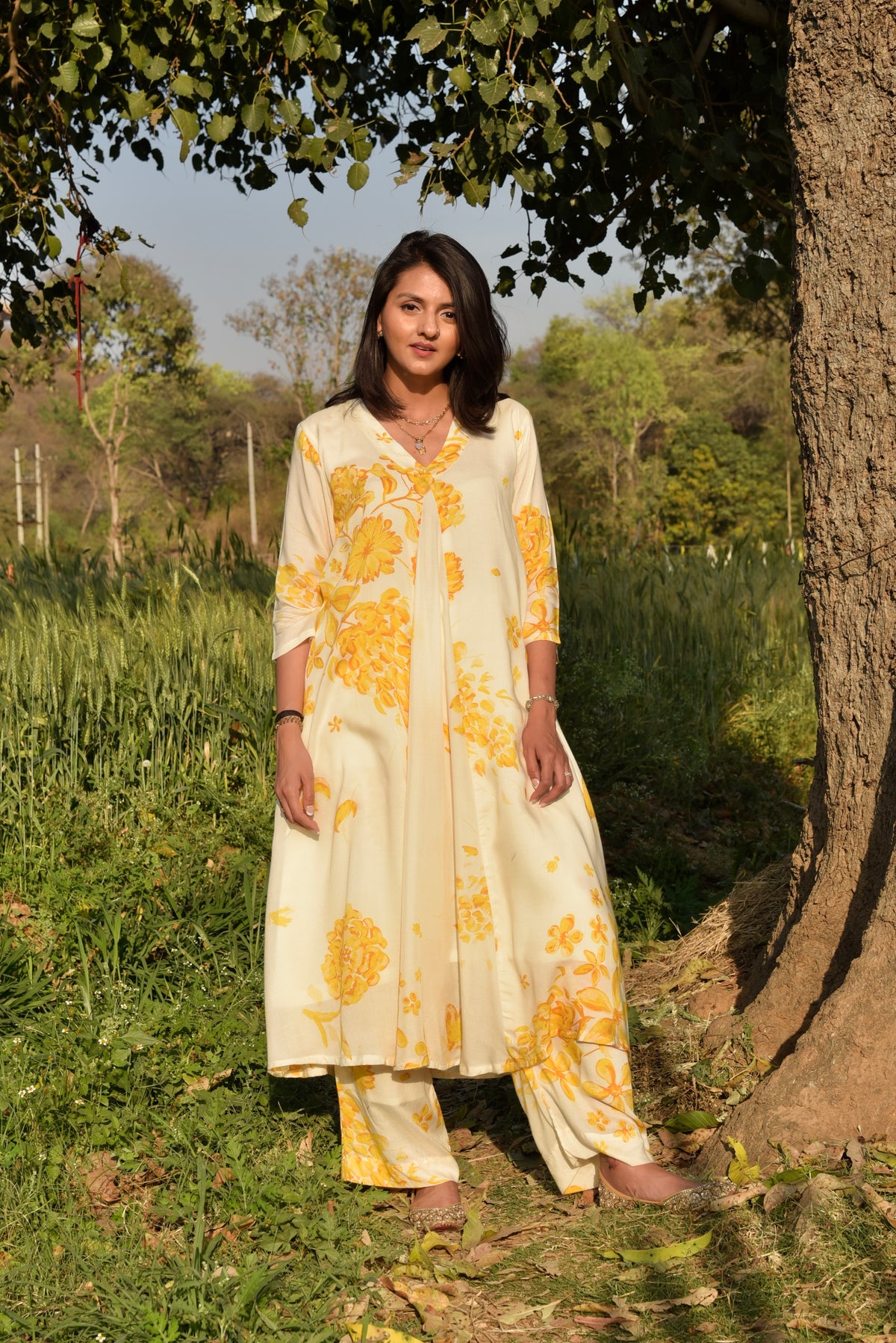 Salvia Kurta Set