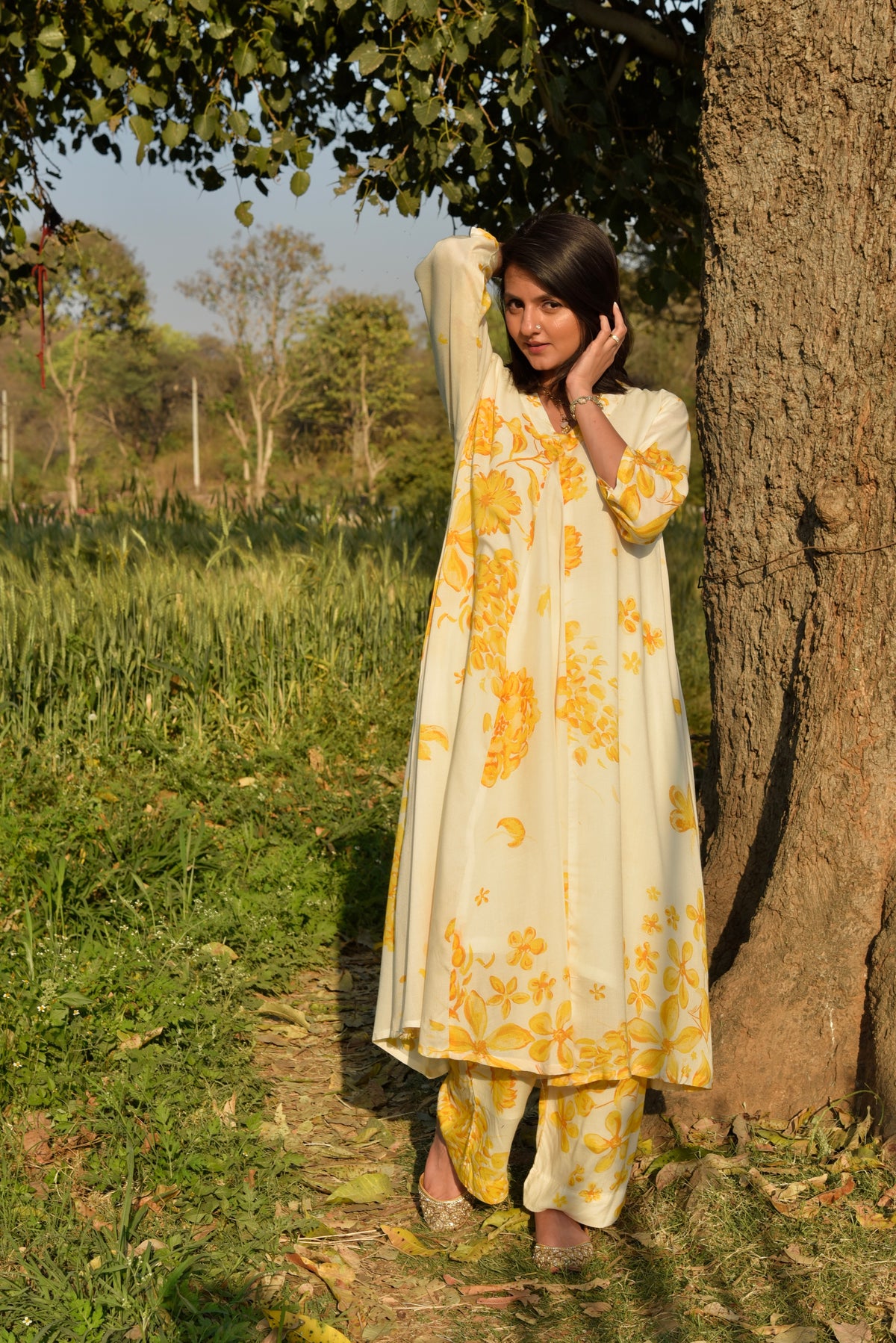 Salvia Kurta Set