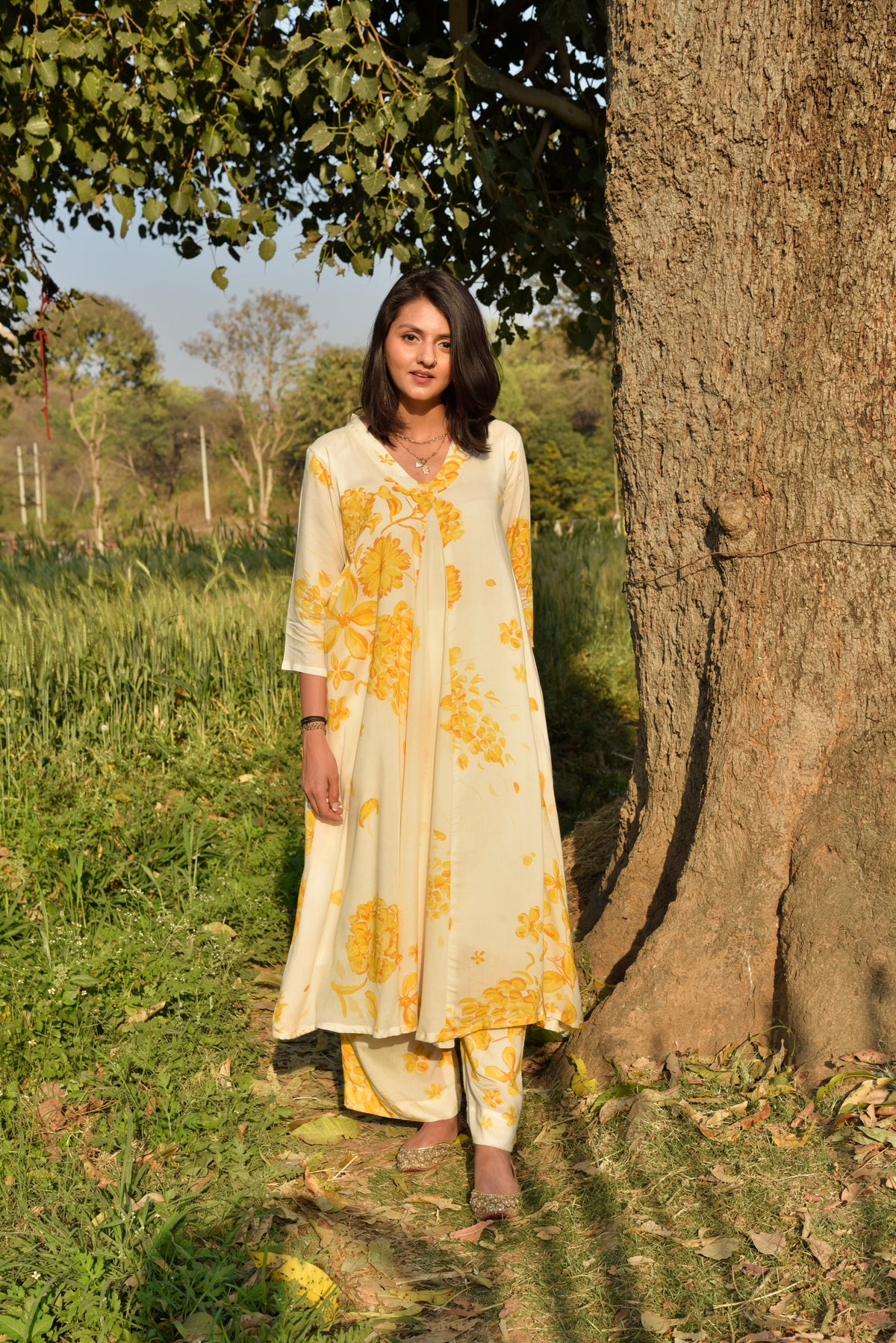 Salvia Kurta Set