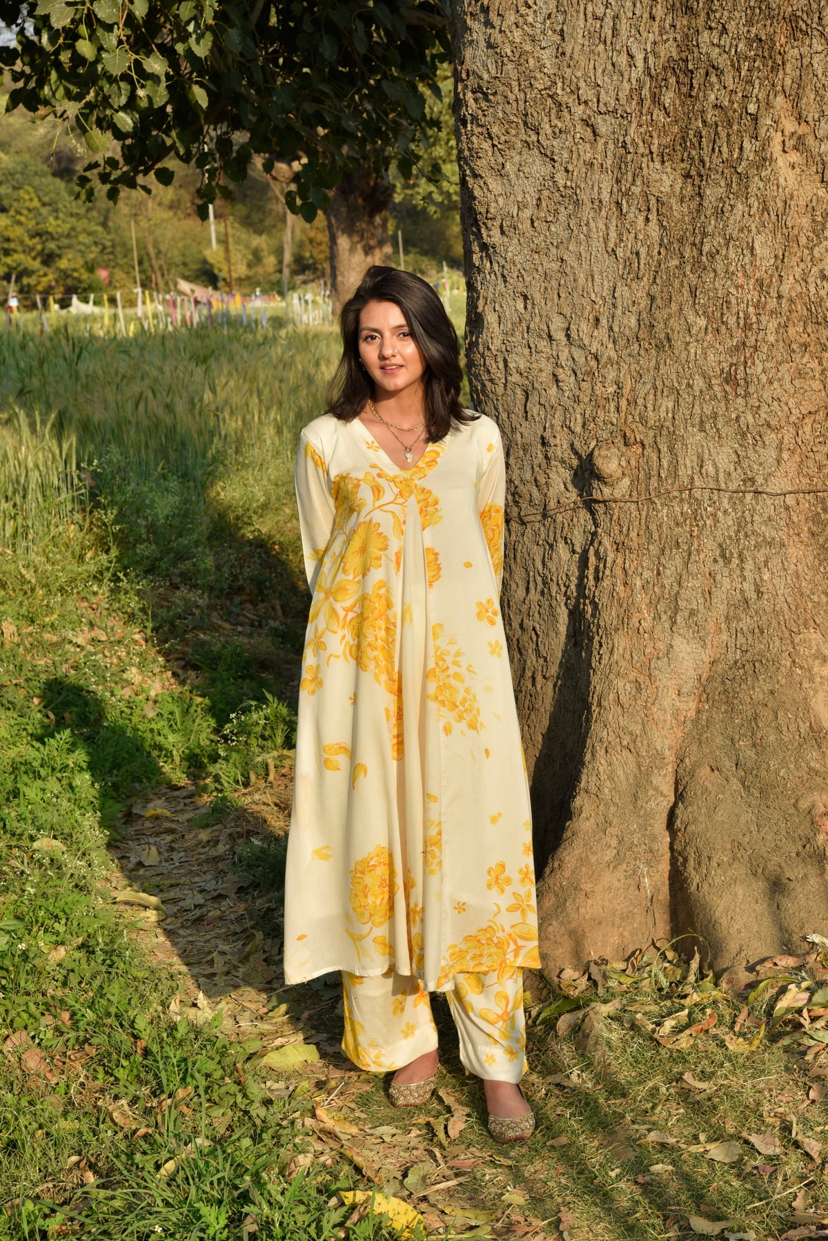 Salvia Kurta Set