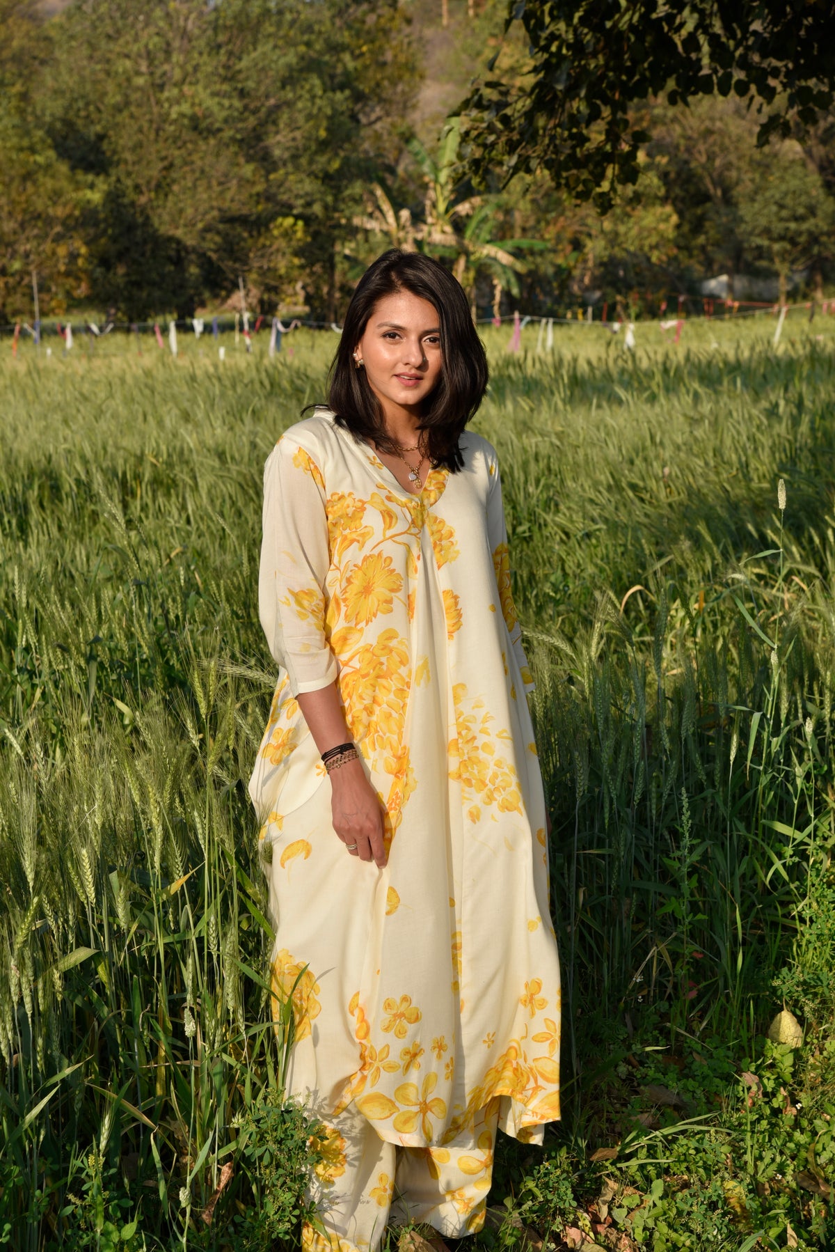 Salvia Kurta Set