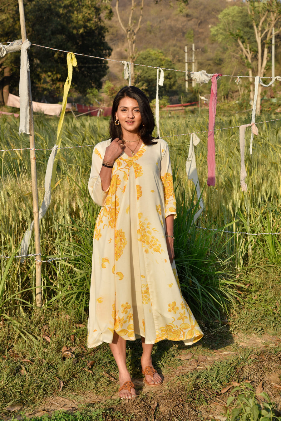 Salvia Dress
