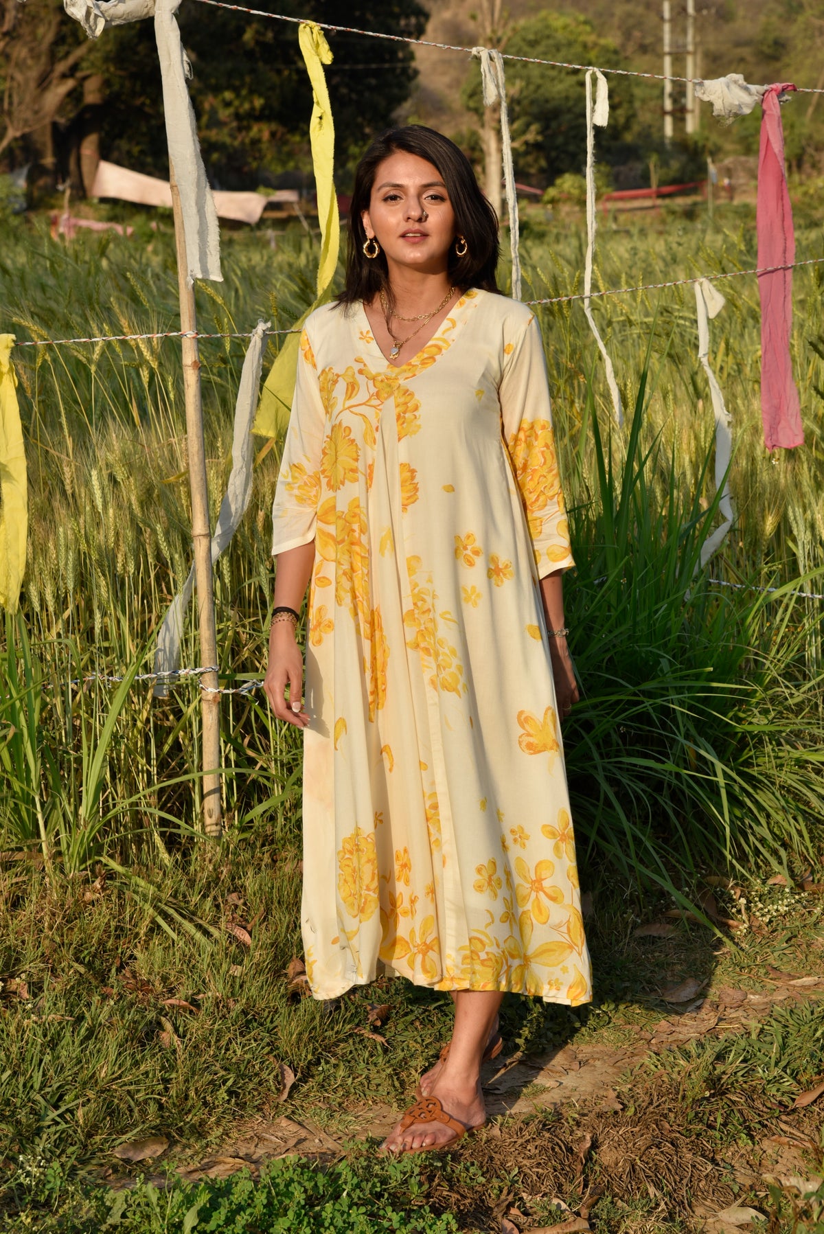 Salvia Dress