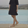Meissa Dress - Choga Style Dress with Embroidered Buttons