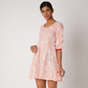 Peach Kali Dress - Fit and Flare Dress for Women