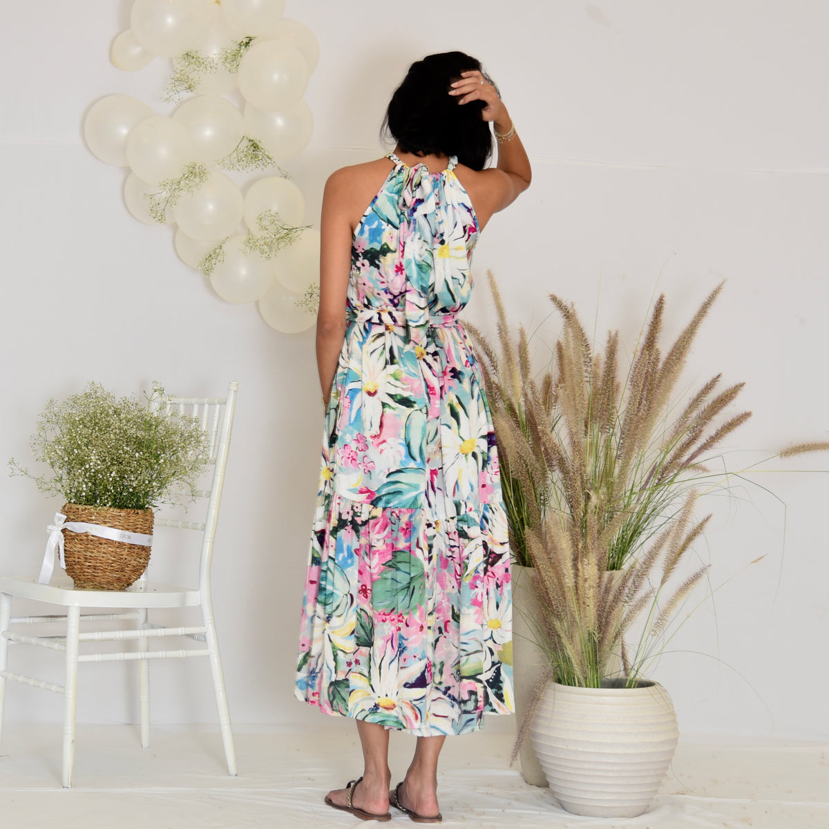 Rosemary Tiered Long Dress