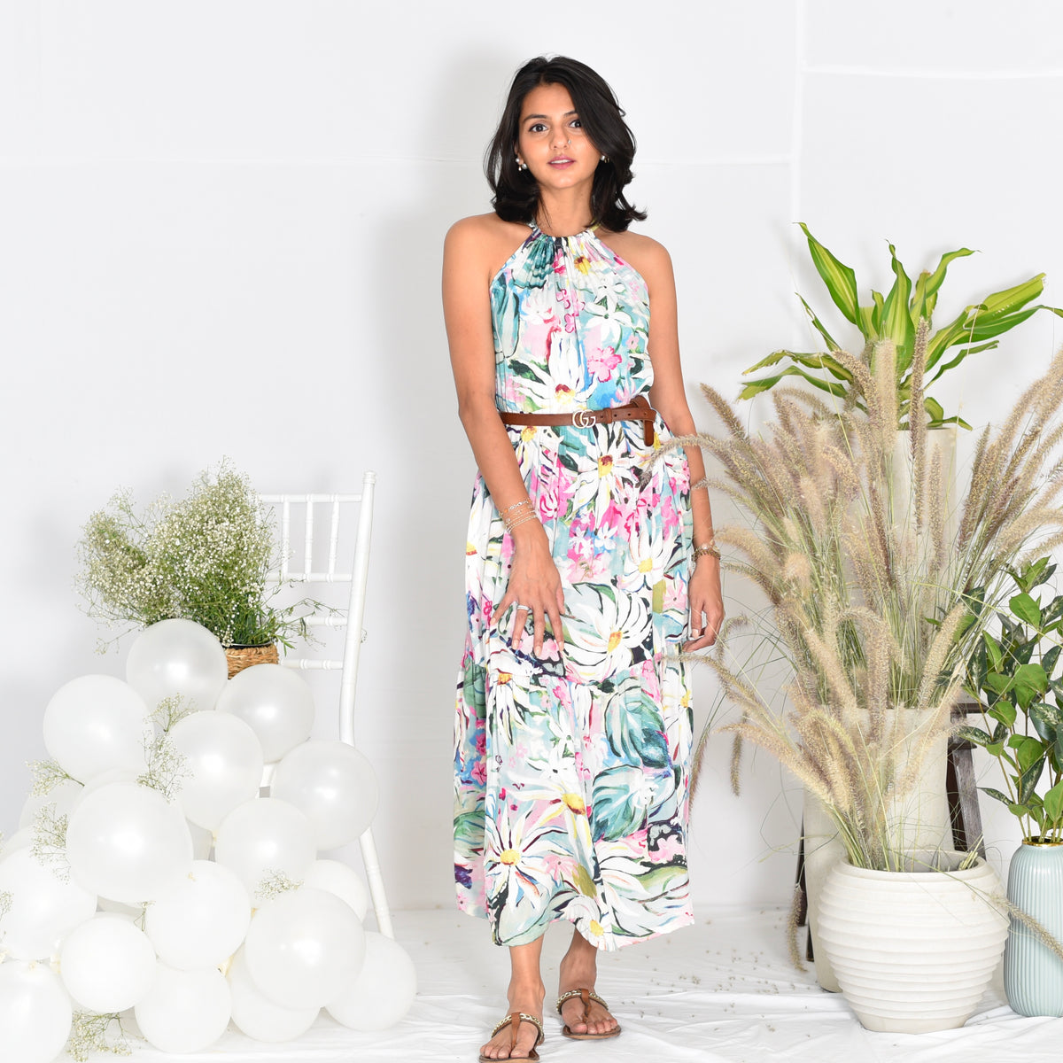 Rosemary Tiered Long Dress