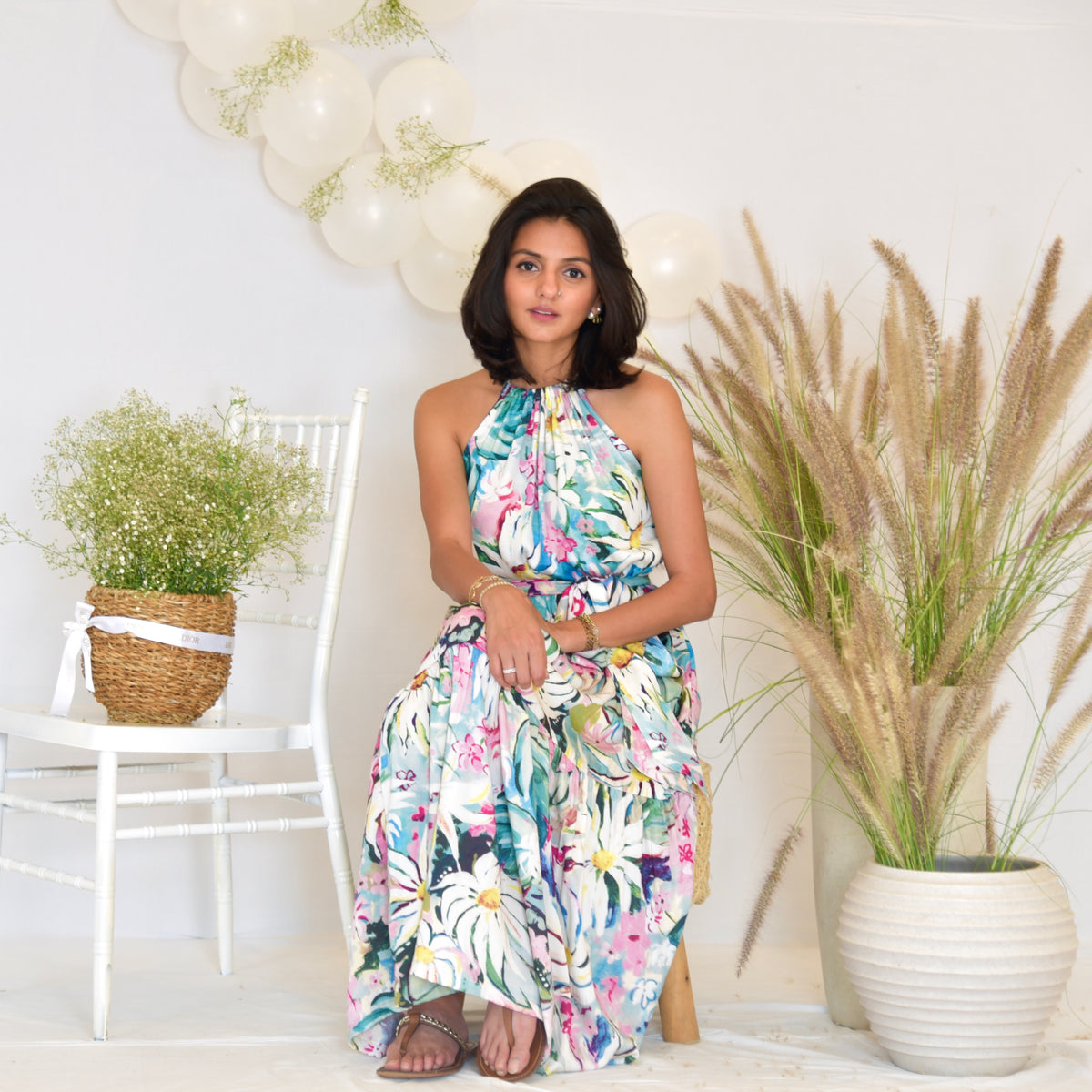 Rosemary Tiered Long Dress